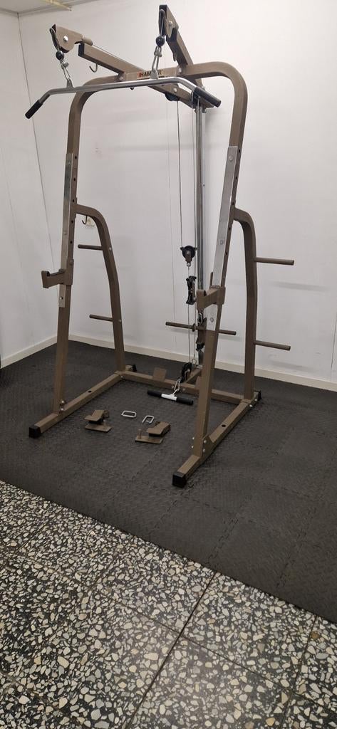 Krachtstation Hammer, Ophalen, Gebruikt, Rug