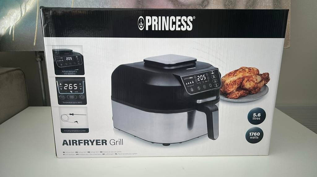 Princess 01.182092.01.001 Airfryer Gril, Ophalen of Verzenden, Nieuw
