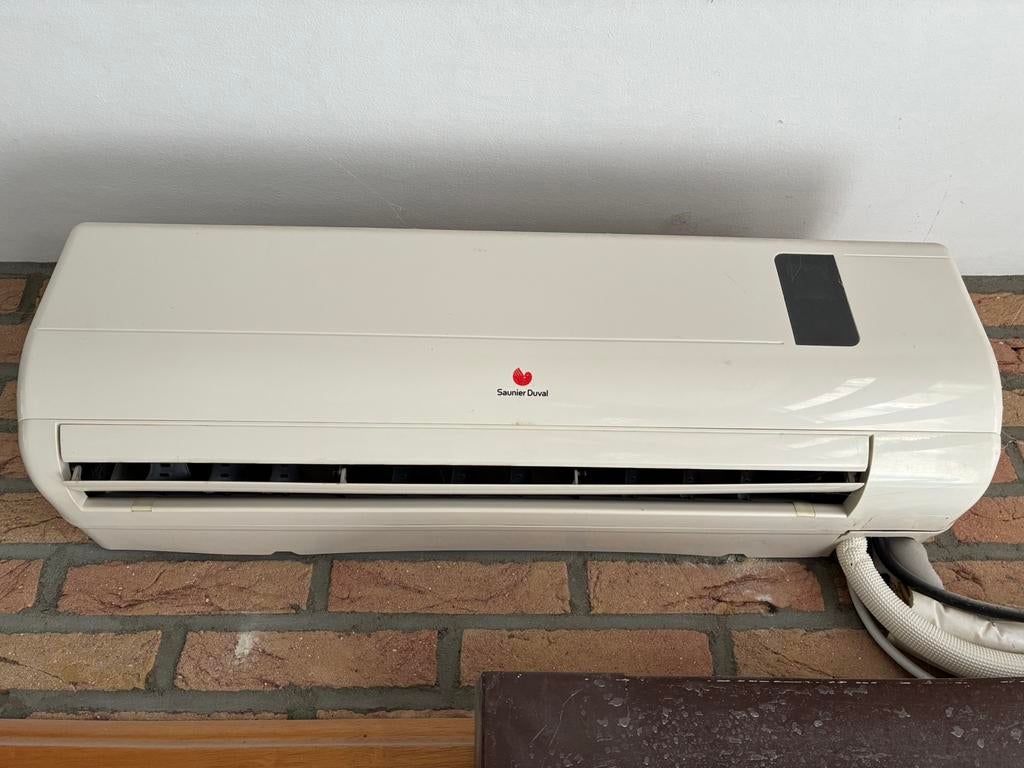 Saunier Duval airco binnen en buiten unit, Witgoed en Apparatuur, Airco's, Ophalen, Gebruikt, Saunier Duval Belgique, Schaessestraat 13, 9070 Destelbergen