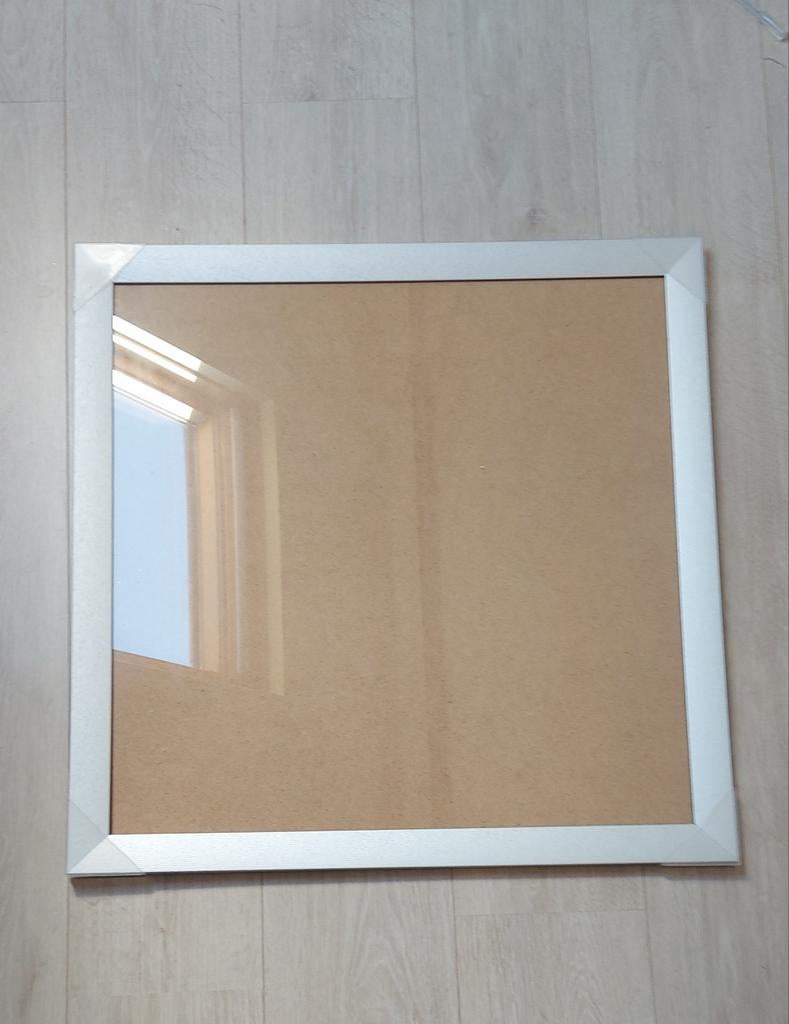 5x Lijsten 60x60 cm - Aluminium Look, Huis en Inrichting, Woonaccessoires | Lijsten, Gebruikt, 50 tot 75 cm, Metaal of Aluminium