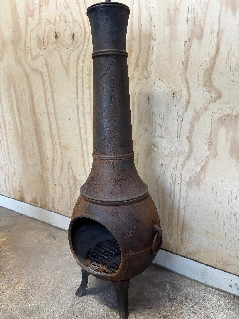 buiten kachel, Tuin en Terras, Ophalen, Gebruikt