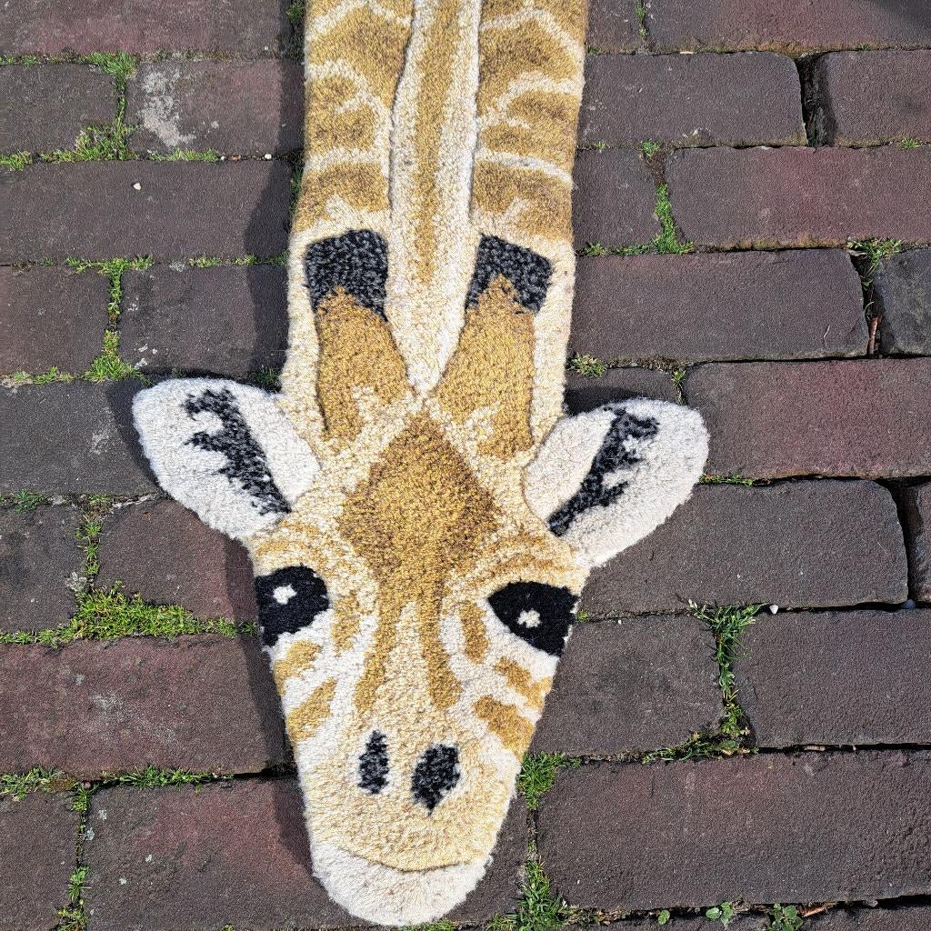 Doing goods kleed giraffe groot, Ophalen, Gebruikt, Kleed of Kussen