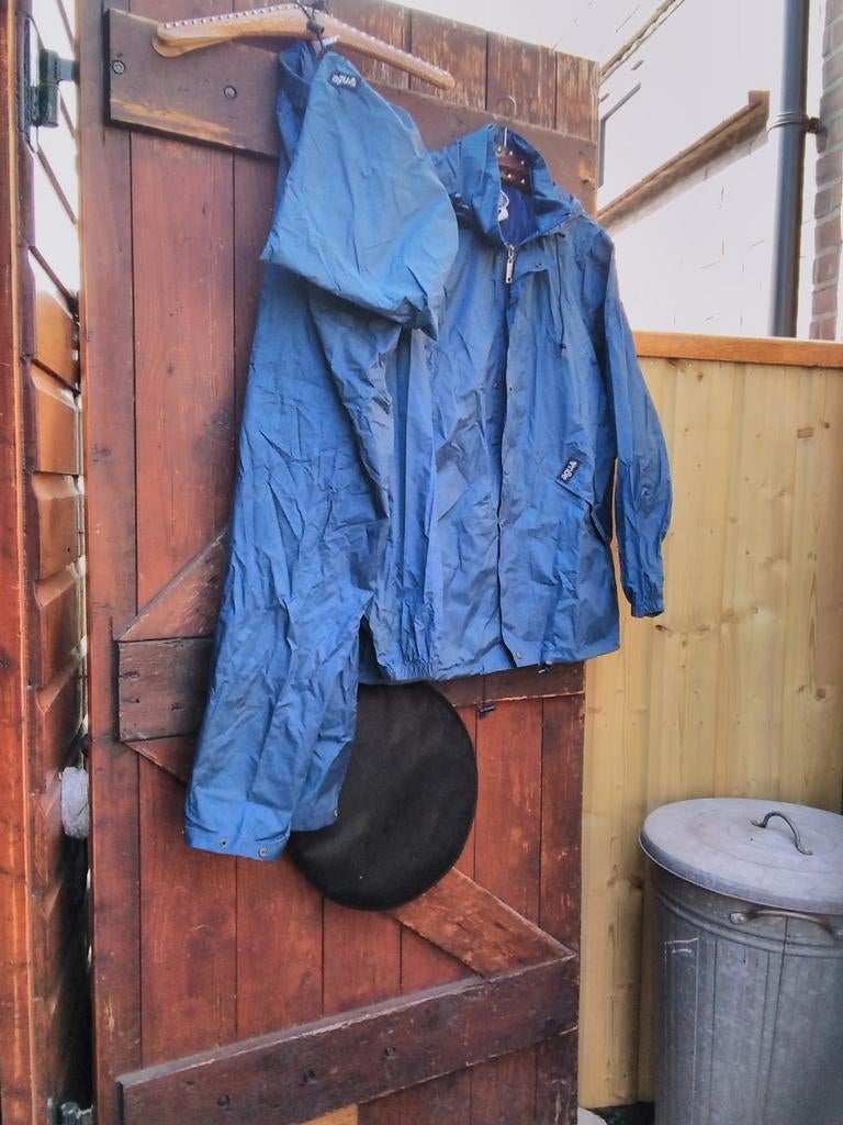 Regenpak , nog netjes, info zie foto s, Kleding | Heren, Ophalen, Zo goed als nieuw