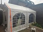 Toolport partytent 3x4m PE 550 met grondframe, Ophalen of Verzenden, Minder dan 5 meter