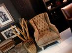 Gecapitonneerde Wingchair/ Oorfauteuil!, Ophalen, Zo goed als nieuw