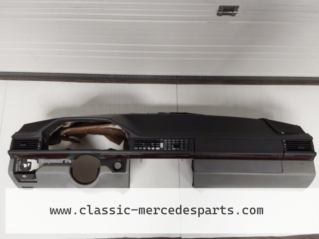 Dashboard Mercedes W124 antraciet/grijs met airbag, Ophalen, Gebruikt, -, -