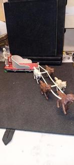 Plastic speelgoed hondenslee van APS made in Italy.Jaren '60, Ophalen of Verzenden, Zo goed als nieuw