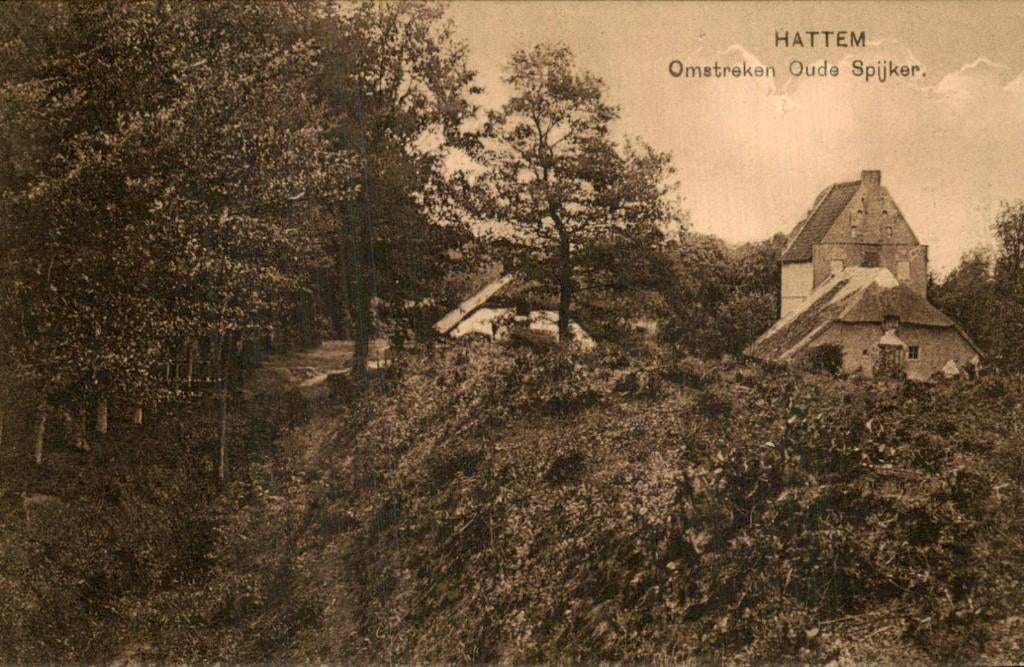 Hattem - Oude Spijker - Omstreken, Ophalen of Verzenden, Voor 1920, Ongelopen, Gelderland