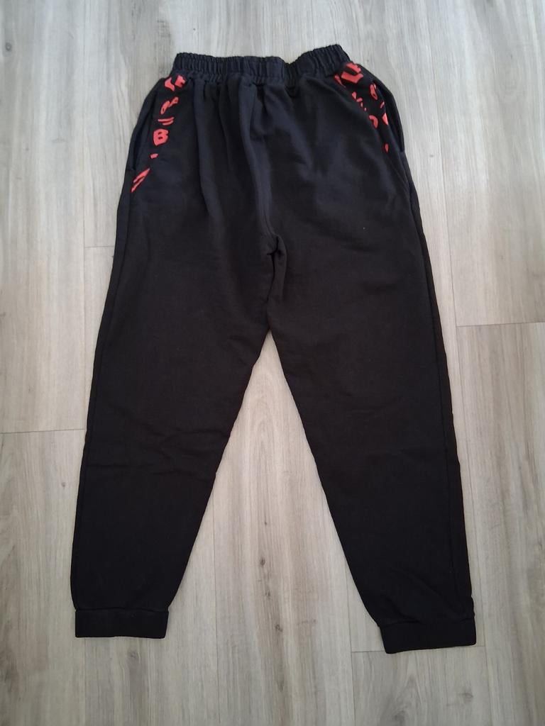 Jump XL by Boaz Zwarte Joggingbroek Maat 164, Broek, Gebruikt, Jongen of Meisje, Ophalen of Verzenden