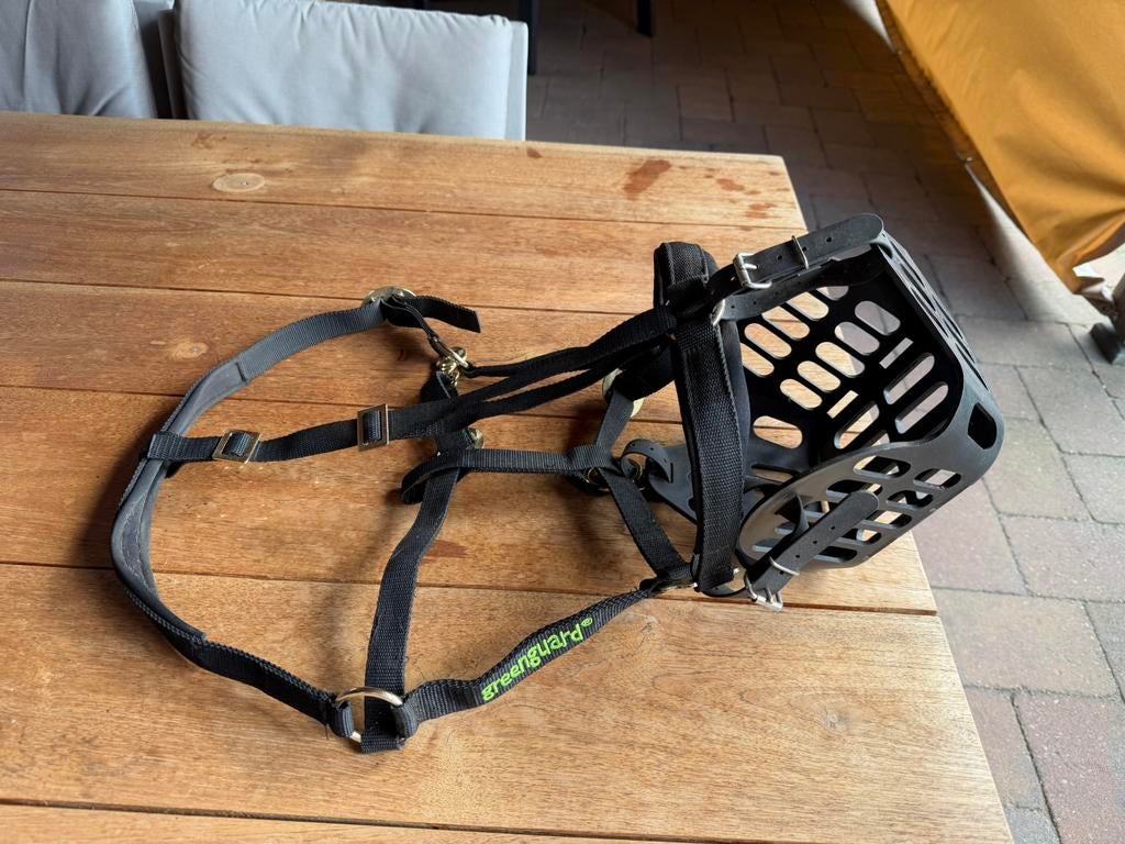 Greenguard graasmasker maat Paard, Dieren en Toebehoren, Paarden en Pony's | Overige Paardenspullen, Ophalen of Verzenden, Zo goed als nieuw