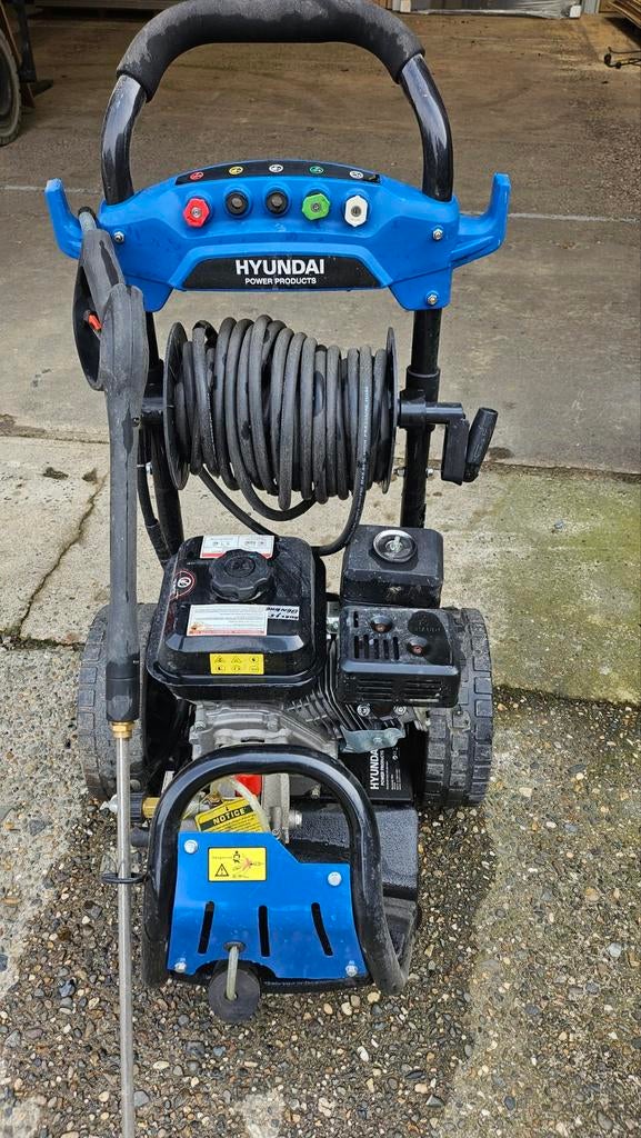Hyundai hogedrukreiniger, 170 bar., Ophalen of Verzenden, Gebruikt, Benzine, Hyundai