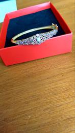 Zeer mooie luxe bangle  8 krt zie foto,s, Ophalen of Verzenden, Zo goed als nieuw, Goud, Goud