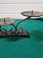 Kandelaar voor drie stompkaarsen vintage, Ophalen of Verzenden, 'T Olde Gre-j, Info@toldegrej.nl, Endepoelstraat 20f Didam