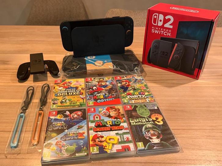 Te koop Nintendo Switch 2, Spelcomputers en Games, Spelcomputers | Nintendo Switch, Zo goed als nieuw, Switch Original, Met 1 controller