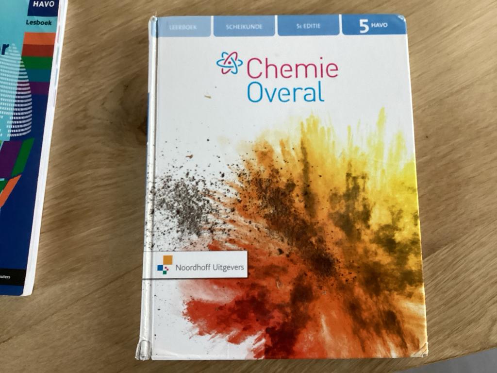 Chemie Overal 5 HAVO Scheikunde Leerboek 5e editie, Ophalen of Verzenden, Beta, Gelezen