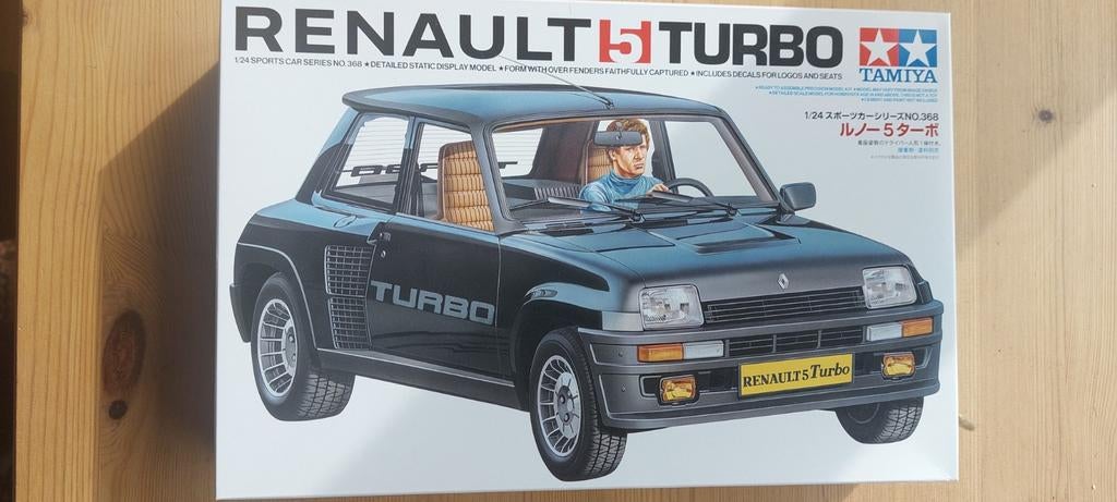 Tamiya Renault 5 Turbo Bouwpakket - Ongebruikt, 1:50 of kleiner, Auto, Nieuw, Ophalen of Verzenden