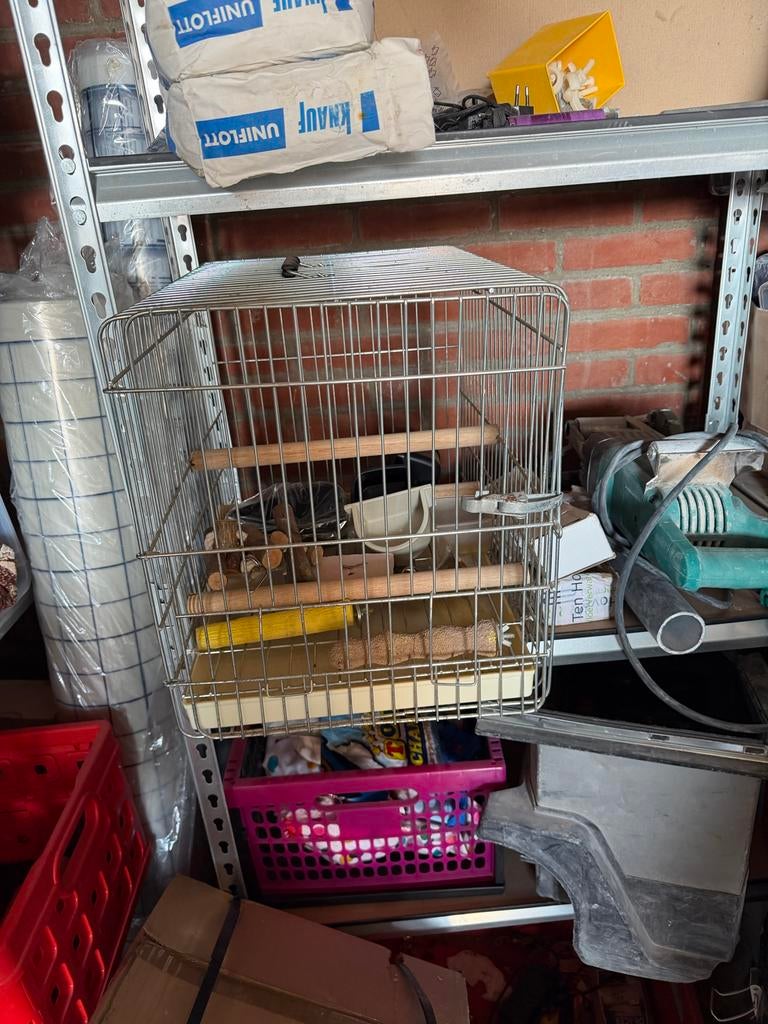 Transport kooi, Ophalen, Gebruikt, Kooi-accessoires