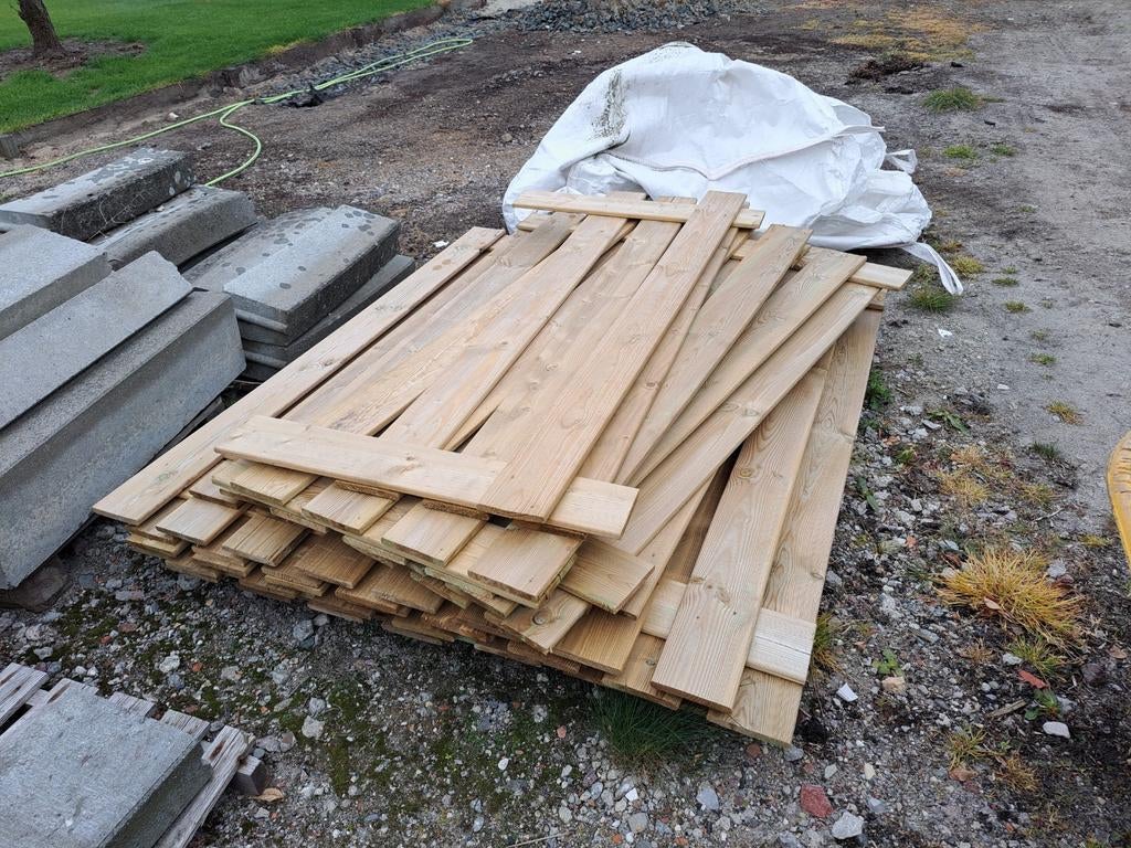 Grene schutting delen, Ophalen, Nieuw, Minder dan 180 cm, Planken