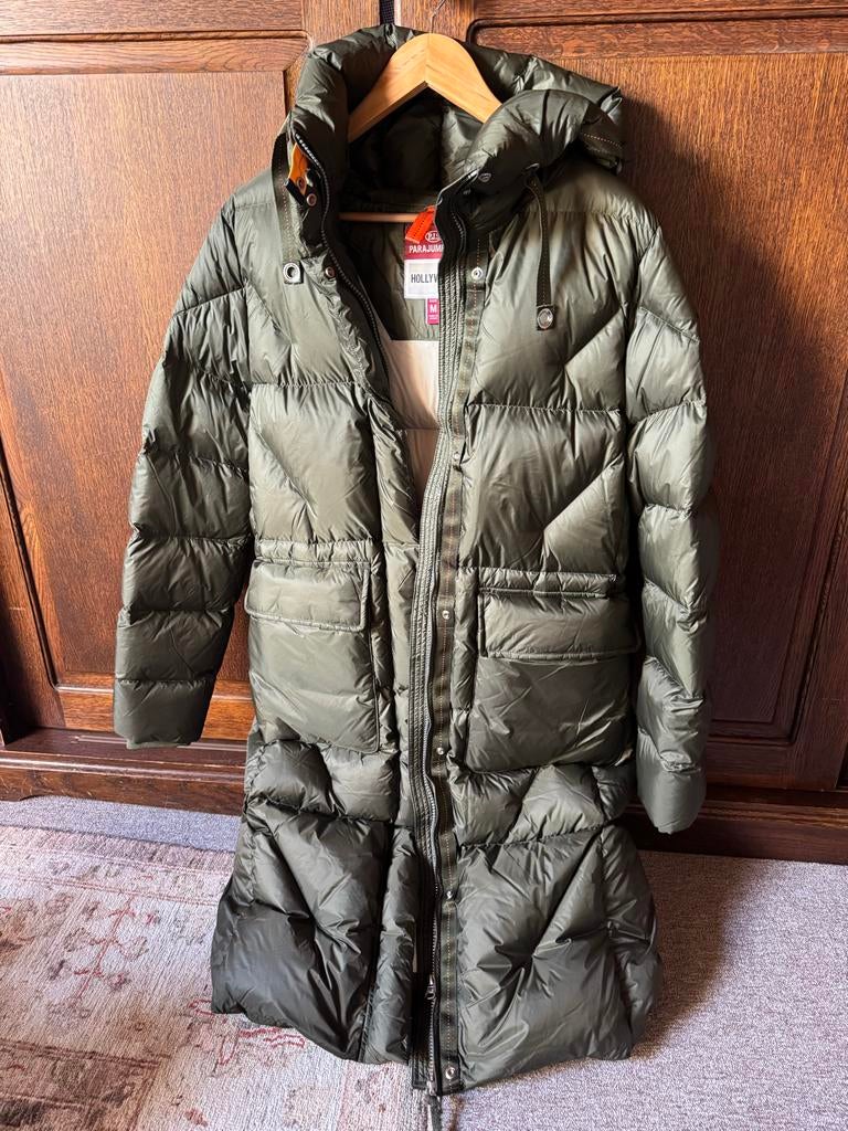 Parajumpers Hollywood jas dames, Kleding | Dames, Jassen | Winter, Ophalen of Verzenden, Zo goed als nieuw, Maat 38/40 (M), Groen