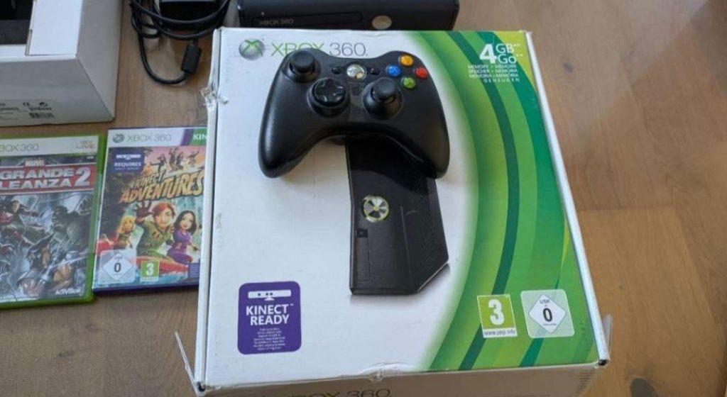 Xbox 360 + Kinect, 360 S, Ophalen of Verzenden, Zo goed als nieuw, Met kinect