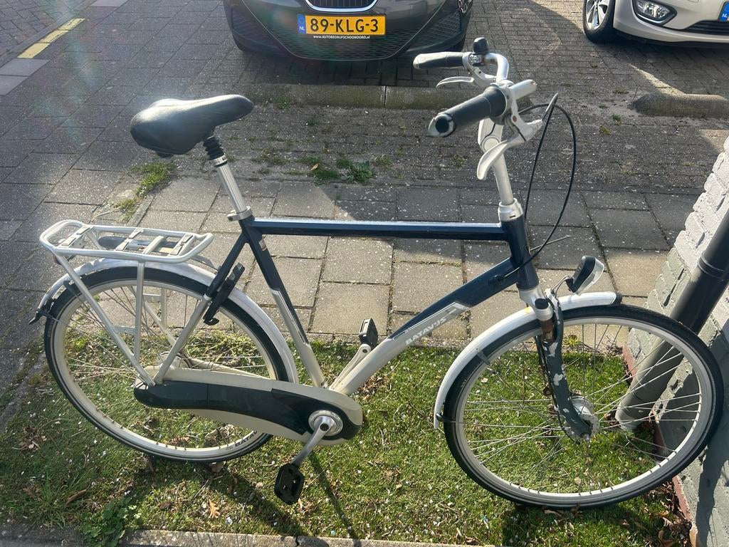 Batavus herenfiets opknapper, Gebruikt, Velgrem, Versnellingen, Batavus