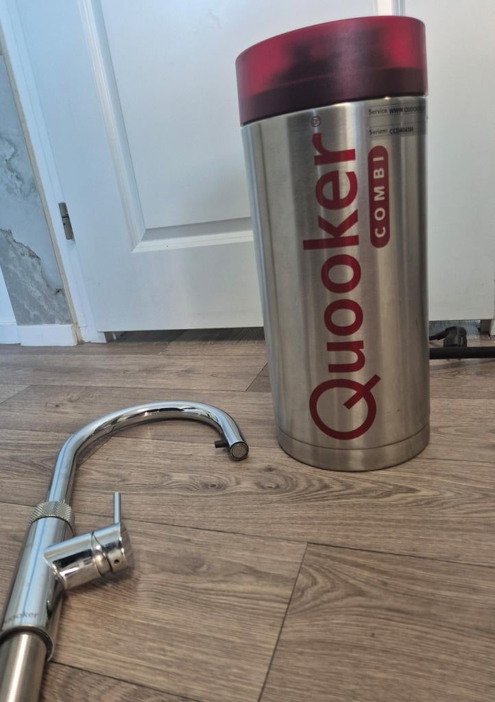 Quooker COMBI E Reservoir 7Liter + 3 in 1 Flex kraan (set ), Ophalen