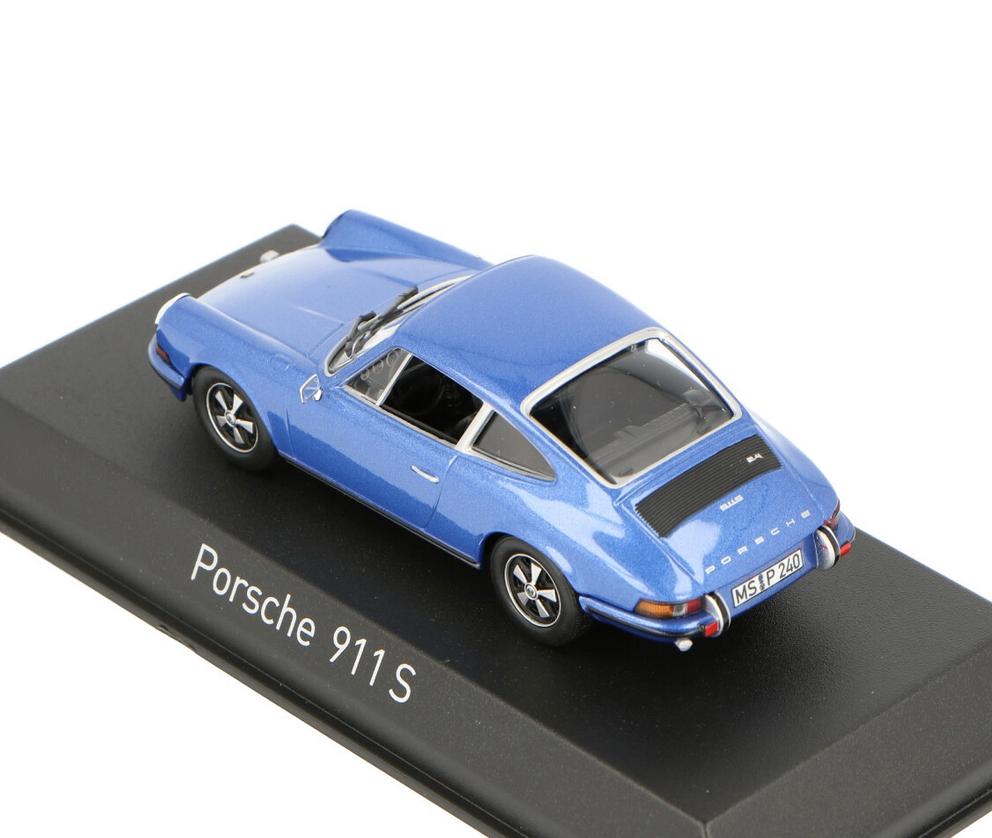 Porsche 911 S 2,4l 1973 blauw schaal 1/43 NOREV ref: 750055, Verzenden, Nieuw, Auto, Norev