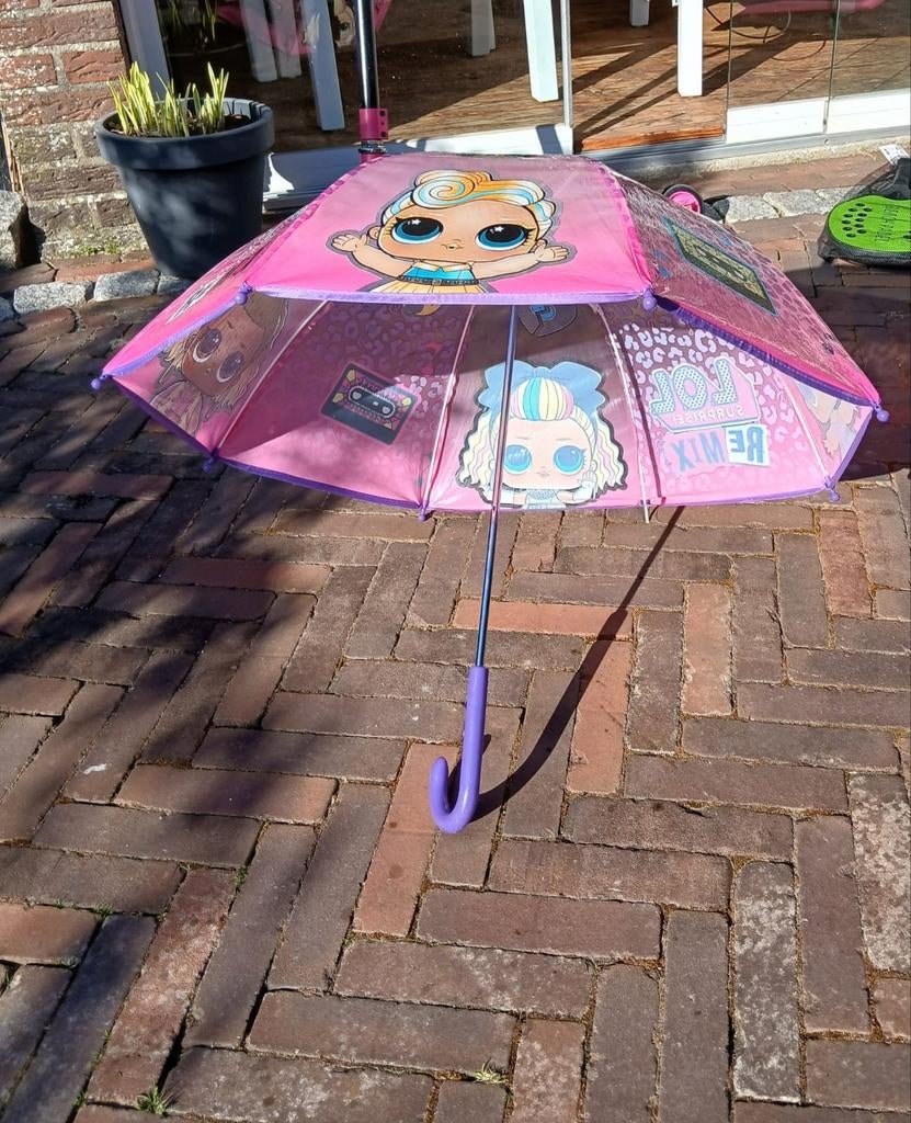LOL paraplu, Ophalen, Zo goed als nieuw, Roze