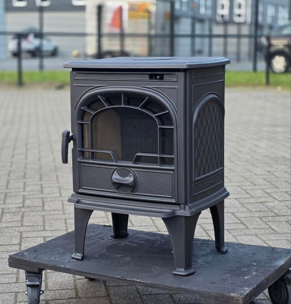 Houtkachel Dovre 250CBS, Huis en Inrichting, Houtkachel, Ophalen of Verzenden, Zo goed als nieuw, Vrijstaand