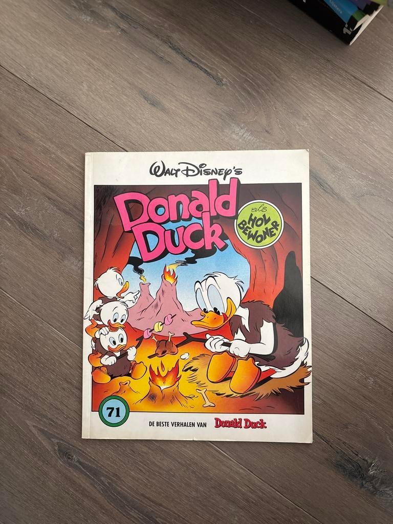 C. Barks - Donald Duck als holbewoner, Eén stripboek, Ophalen of Verzenden, Zo goed als nieuw, C. Barks; Walt Disney