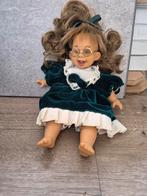 Vintage Porseleinen Poppen - Jongen op Driewieler & Meisje, Verzamelen, Ophalen of Verzenden, Gebruikt, Pop