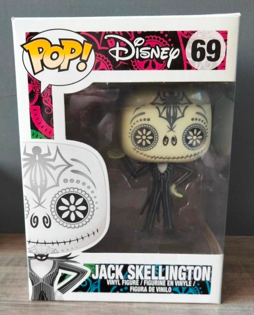 69 Jack Skellington Disney Funko Pop, Ophalen of Verzenden, Zo goed als nieuw