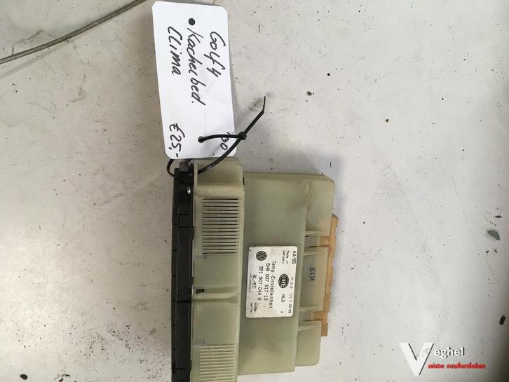 Vw Golf 4 Clima bedieningspaneel 2000, Auto-onderdelen, Dashboard en Schakelaars, Gebruikt, Ophalen of Verzenden
