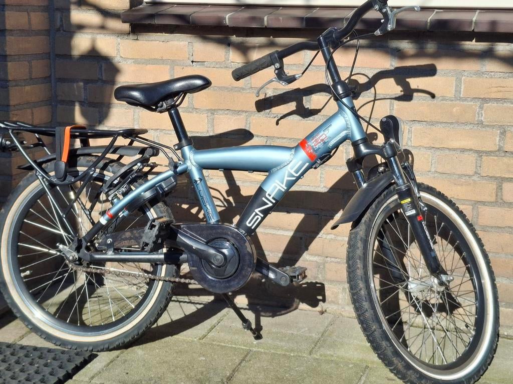 Jongensfiets 20 inch, Fietsen en Brommers, Fietsen | Jongens, Ophalen, Gebruikt, Snake, Handrem