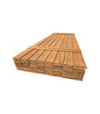 33 m2 rabat hout / Channelsiding - nr: TP11, Ophalen, Nieuw, 250 cm of meer, Planken