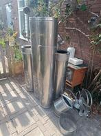 Dubbelwandige schoorsteenpijp, Huis en Inrichting, Kachels, Ophalen, Gebruikt, Houtkachel, Inbouw