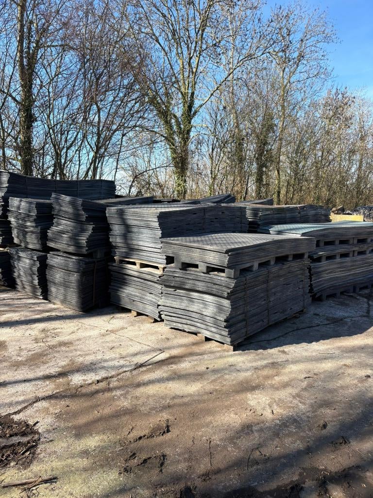 Nieuwe kunststof rijplaten, Doe-het-zelf en Verbouw, Platen en Panelen, Ophalen, Nieuw, Overige materialen, 20 tot 50 mm