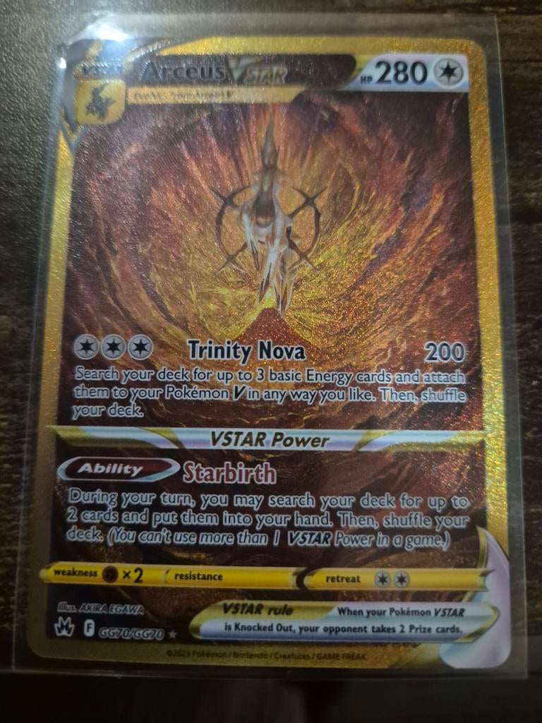 Arceus vstar gg70/gg70, Ophalen of Verzenden, Nieuw