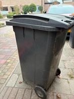 Grijze container Kliko 240 ltr met 2 wielen, Kunststof, Gebruikt, 40 liter of meer, Ophalen of Verzenden