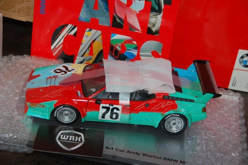 !! SALE !! BMW M1 ART CAR WARHOL Minichamps ZIE INFO WRH, Hobby en Vrije tijd, Modelauto's | 1:18, Verzenden, Zo goed als nieuw