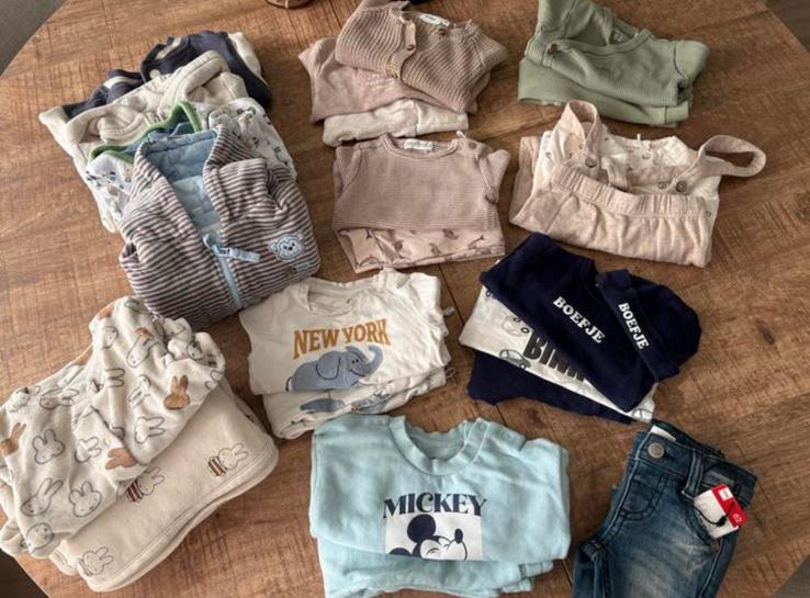 Babykleding pakket maat 62 jongen, Kinderen en Baby's, Babykleding | Baby-kledingpakketten, Ophalen of Verzenden, Zo goed als nieuw