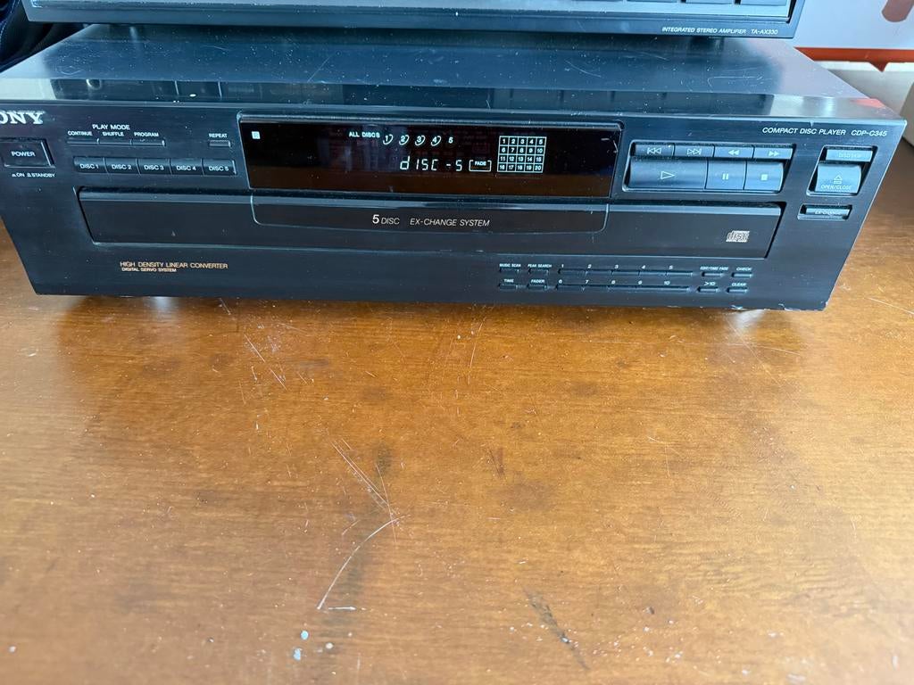 Sony cdp-c345 cdwisselaar, Ophalen of Verzenden, Sony