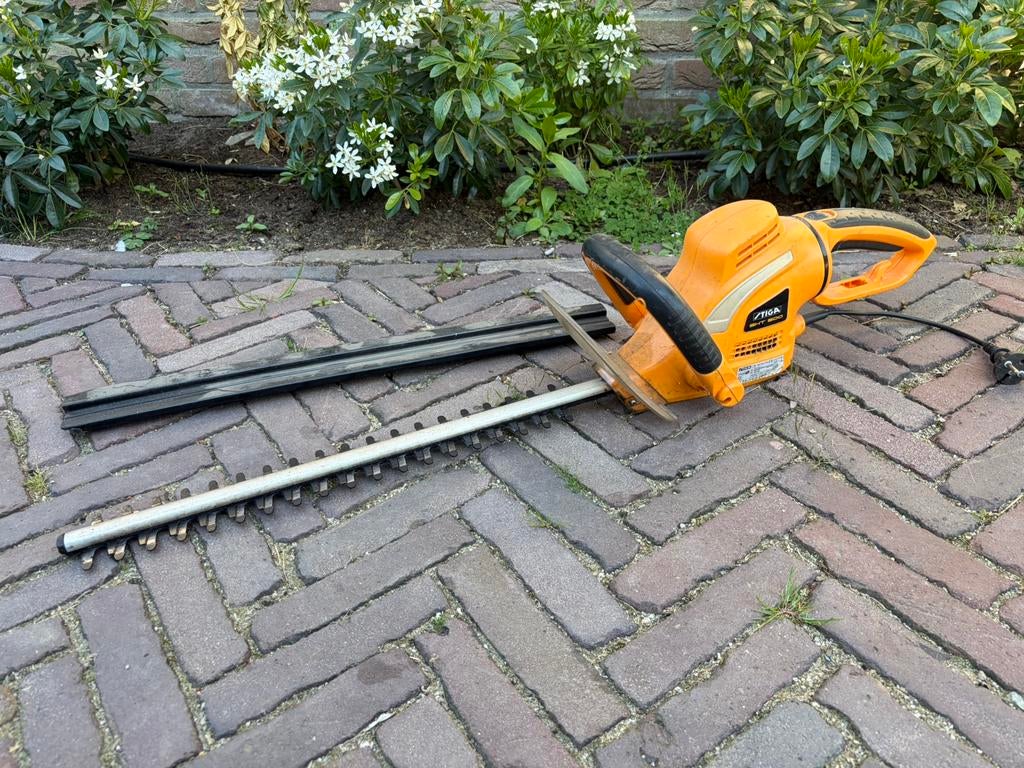 Elektrische heggenschaar stiga, Ophalen of Verzenden