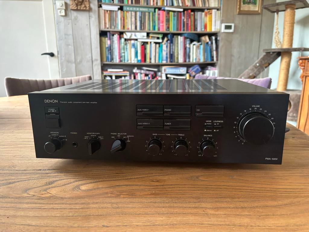 Denon PMA-500V versterker, Audio, Tv en Foto, Versterkers en Receivers, Ophalen of Verzenden, Gebruikt, Stereo, Denon