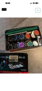 pokerset, Hobby en Vrije tijd, Gezelschapsspellen | Kaartspellen, Ophalen of Verzenden, Gebruikt