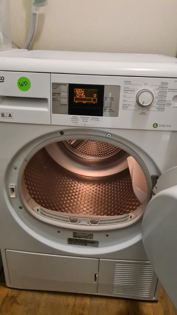 Zuinige Warmtepomp condens droger, Witgoed en Apparatuur, Wasdrogers, Ophalen, Condens, Minder dan 85 cm