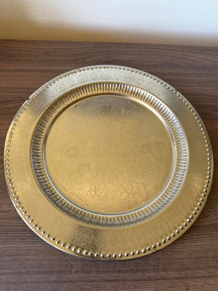 Decoratieve Schaal met Patroon, Overige materialen, Schaal, Rond, Ophalen of Verzenden