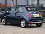 Fiat 500 C 1.0 Hybrid Dolcevita | Cabrio / Airco / LMV, Auto's, Voorwielaandrijving, Stof, Origineel Nederlands, 958 kg