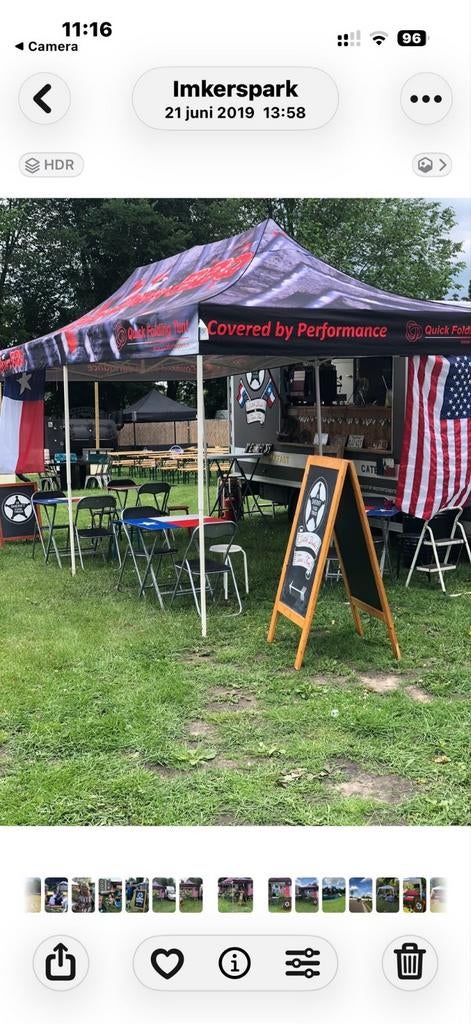 Professionele Partytent - Zware Kwaliteit, Tuin en Terras, Partytenten, Gebruikt, Opvouwbaar, Partytent, 4 tot 6 meter