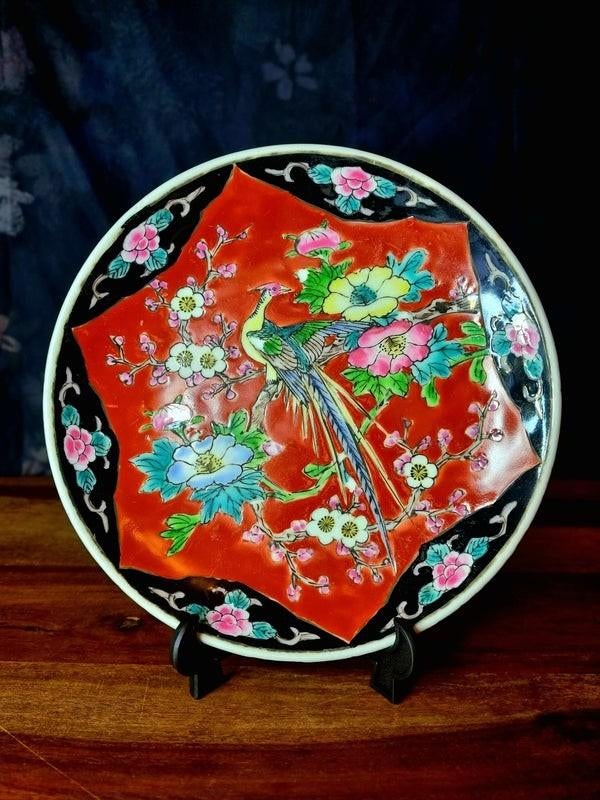 Antiek Japans Bordje, Ophalen of Verzenden